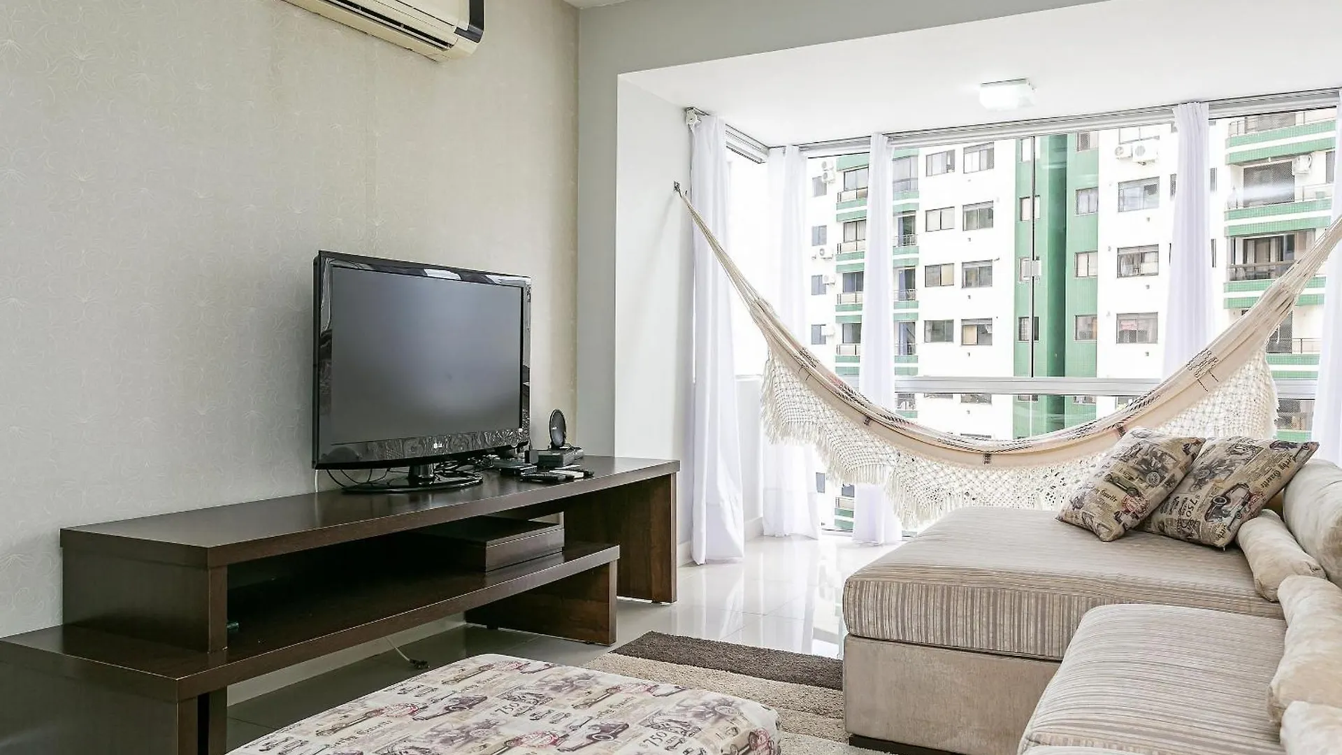 Апартаменты Wi-Fi 500Mb | 400M Da Beiramar | Piscina #Ca71 Флорианополис